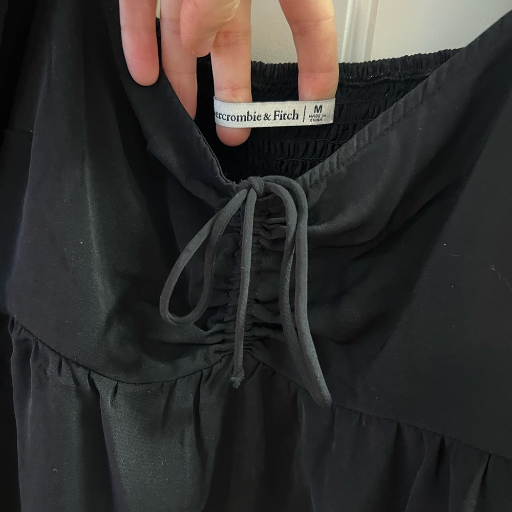Abercrombie & Fitch Black Blouse - Picture 2 of 3